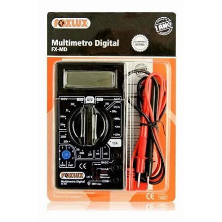 MULTIMETRO DIGITAL FX-MD FOXLUX