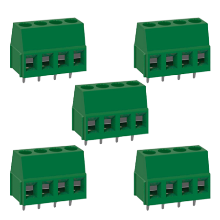 KIT 5 BORNE KRE 4 TERMINAIS 180 GRAUS SIBRATEC