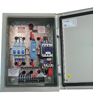 PAINEL PARTIDA DIRETA TRIFASICA PDTC 380V 4-6A 3CV