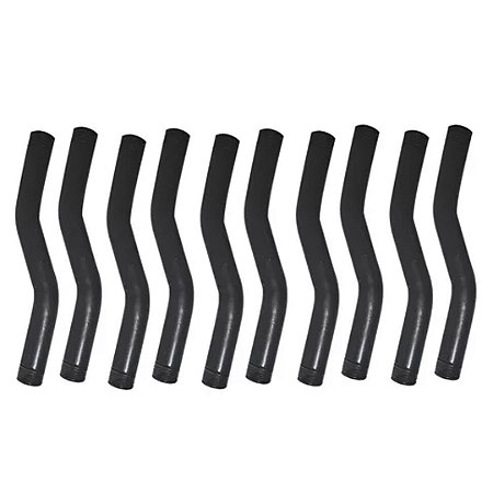 Kit 10 Curva S Para Eletroduto Pvc Rigido Rosca 1 Polegadas