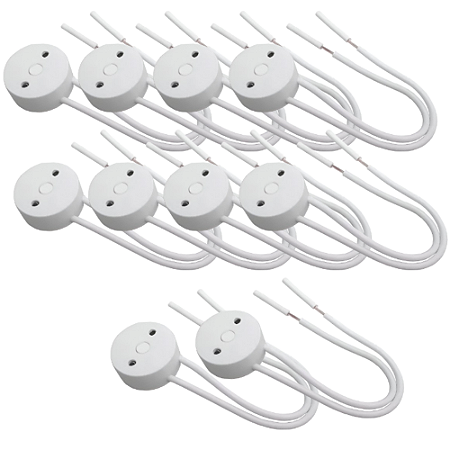 KIT 10 SOQUETE FLUOR LAMP TUBULAR T5  C/ RABICHO
