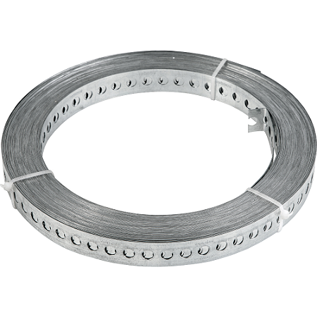 FITA DE ACO PERFURADA 17MMX0,4MMX30M VONDER