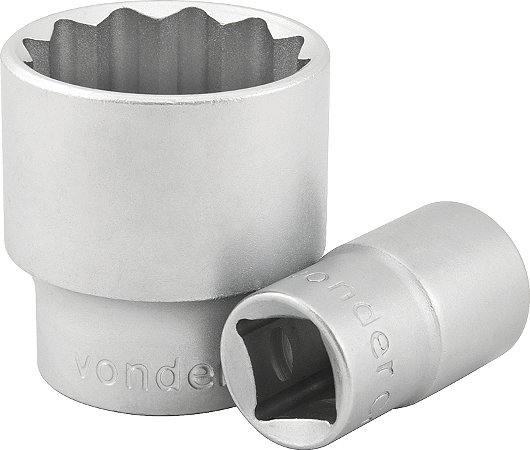 SOQUETE ESTR ENC 1/2" 32MM CRV VONDER