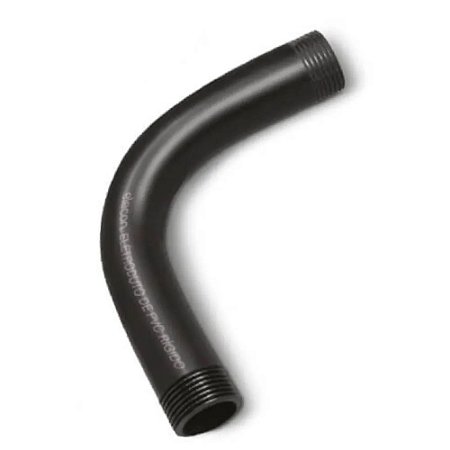 CURVA 1" 90 PVC ROSCA PRETA