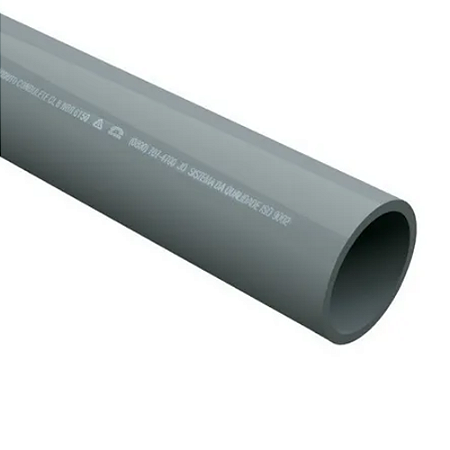 ELETRODUTO 1/2" PVC CINZA MASSTER