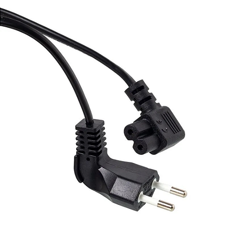 CABO CCE 2X0,50MM 1,5 MTS PLUGS 90 GRAUS