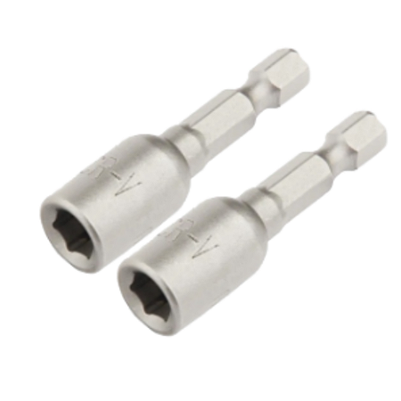 KIT 2 SOQUETE MAGNETICO BITS 45  8  MM MTX
