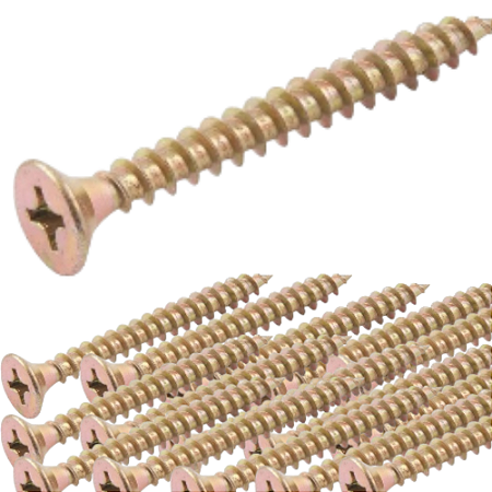 KIT 25 PARAFUSO PHILIPS 6,0X 55 CHIPBOARD PZ VONDER
