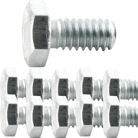 KIT 50 PARAFUSO SEXTAVADO 1/4 X 1/2" VONDER + PORCAS