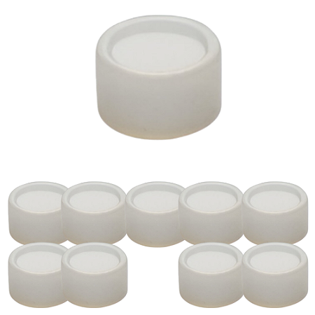 KIT 10 PROTECAO DE SILICONE P/ BOTAO 22MM