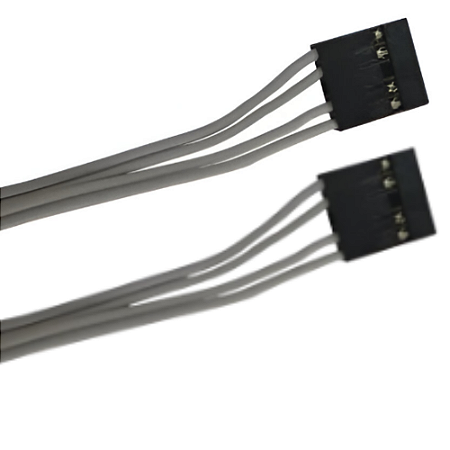 KIT 2 CABO FLAT 4 VIAS C/RABICHO AGL