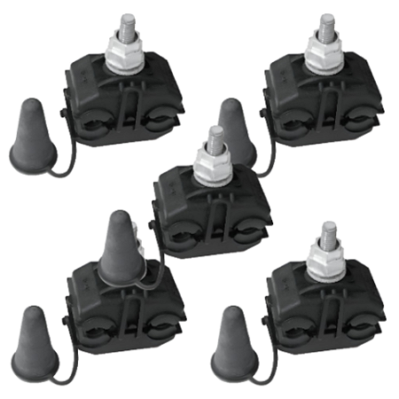 KIT 5 CONECTOR PERFURANTE 70A240MM DERIVAÇÃO 70A240MM INCESA