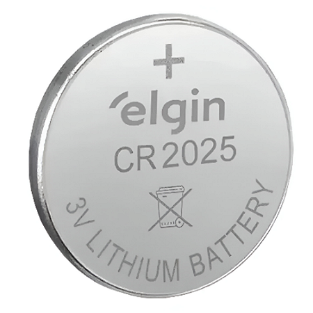 PILHA BOTAO ELETR CR2025 3V ELGIN