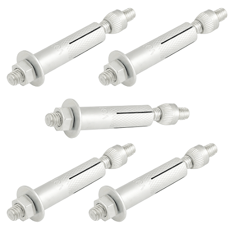 KIT 5 CHUMBADOR PARABOLT CBV (19)1/2 X95MM VONDER