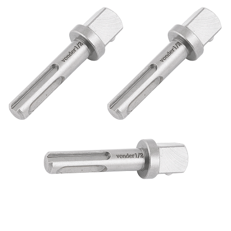 KIT 3 ADAPTADOR SDS PLUS ENC 1/2 P/CHUMBADOR VONDER