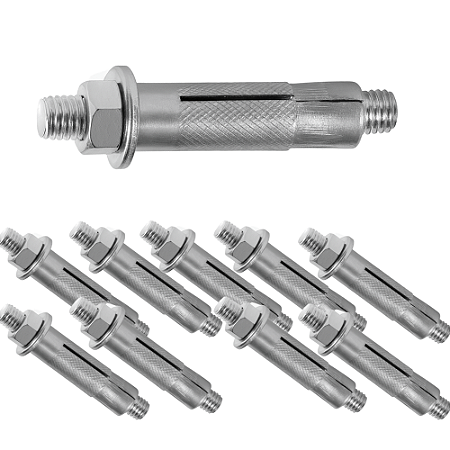 KIT 10 CHUMBADOR PARABOLT CBA C/PR (B) 5/16X75MM ANCORA
