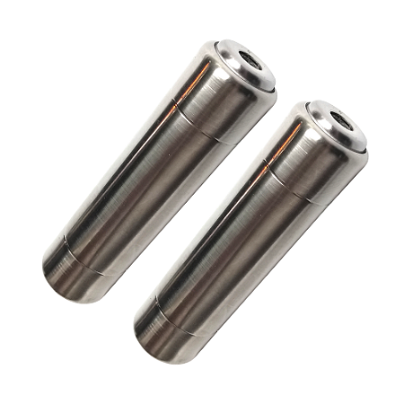 KIT 2 CABO GRELHA REVESTIDO ALUMINIO 11mm