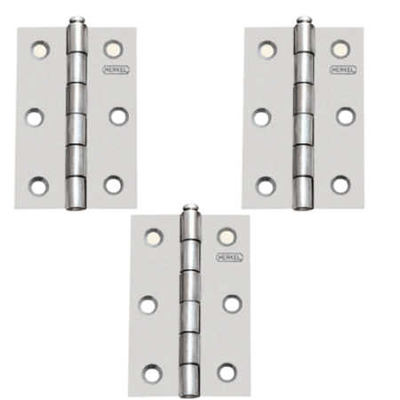 KIT 3 DOBRADIÇA F ZIN 850X3.1/2" BLISTER MERKEL