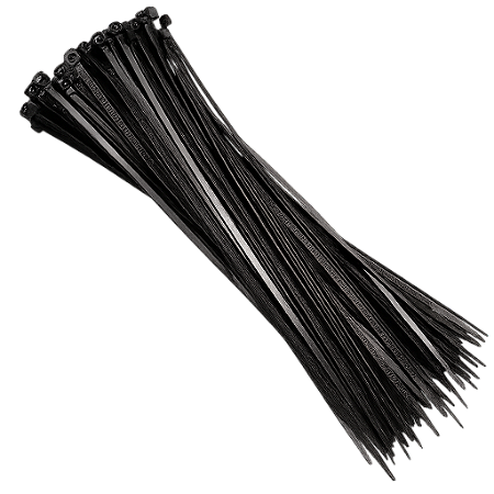 ABRAÇADEIRA NYLON 800 X 9,0 PRETA CJ C/10 VONDER