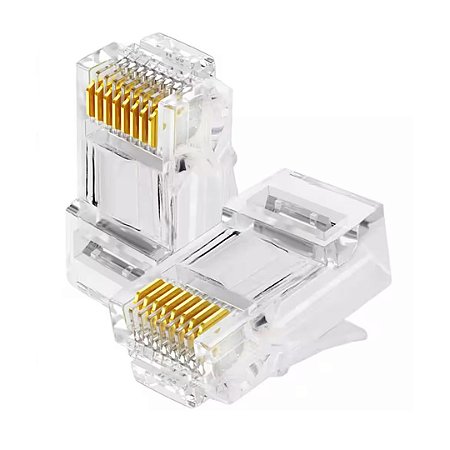 CONECTOR MACHO RJ45 CAT.5E SHIELDED