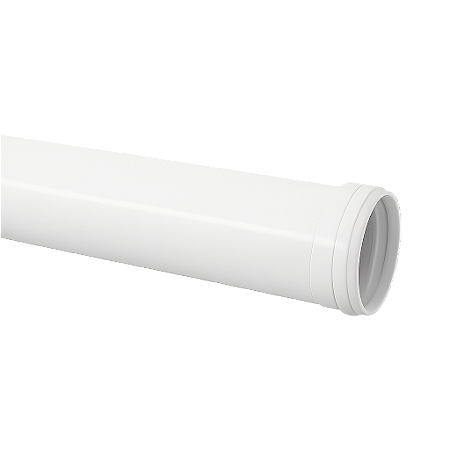 03 TUBOS 2MTS  PVC ESGOTO BRANCO 50MM AMANCO