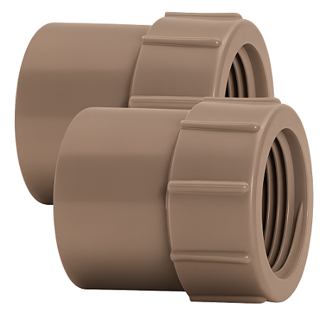 KIT 2 LUVA SOLDAVEL/ROSCA LR 25MMX3/4 AMANCO