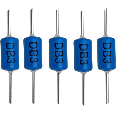 KIT 5 DIODO DUPLO DIAC DB3