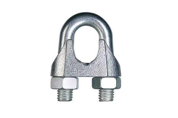 GRAMPO CLIPS PARA CABO DE AÇO 1/4