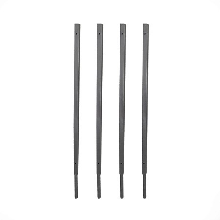KIT 04 SUPORTE HASTE CONCERTINA 45CM CHUMBAR