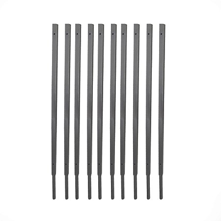 KIT 10 SUPORTE HASTE CONCERTINA 30CM CHUMBAR