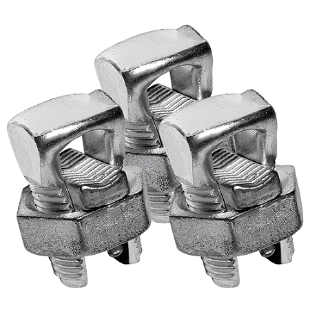 KIT 3 CONECTOR SPLIT BOLT PARAF FENDIDO 35MM ESTANHADO