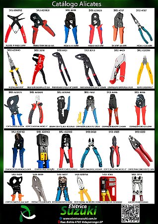 CATÁLOGO ALICATES 2025