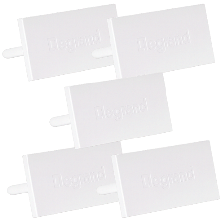 KIT 5 PROTETOR TOMADA BRANCO MARGIRUS