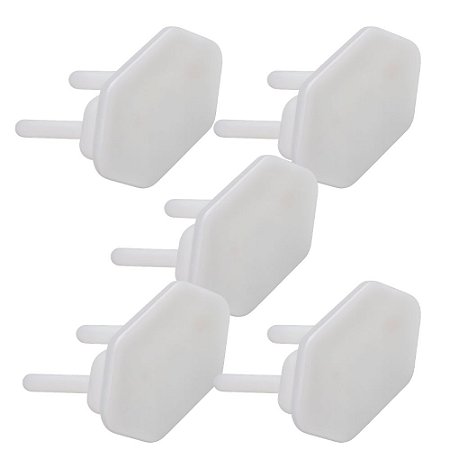 KIT 5 PROTETOR TOMADA CINZA MARGIRUS
