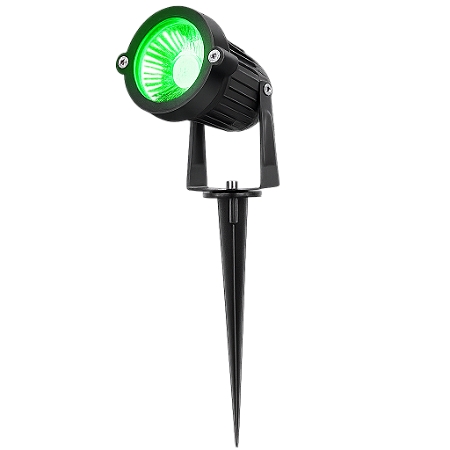 ESPETO JARDIM LED 7W VERDE