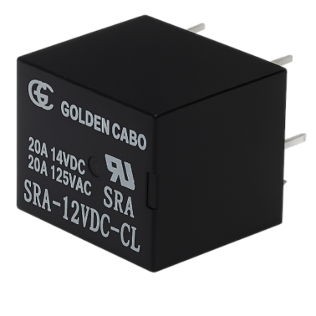 RELE AUTOMOTIVO SRA-CL 5 TERM 12V 20A