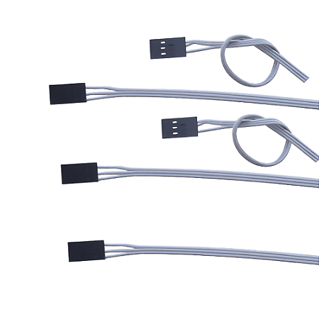 KIT 5 CABO FLAT 3 VIAS C/RABICHO PLASTIGARÇA