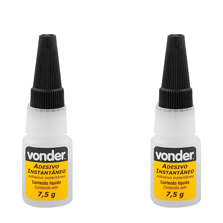 KIT 2 ADESIVO INSTANTANEO 7,5G  VONDER