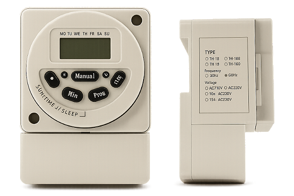 TIMER PROGR HORARIO SIM COEL 220V TH190