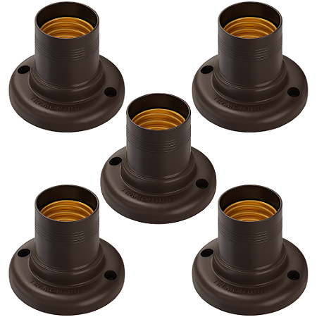 KIT 5 SOQUETE FIXO PRETO