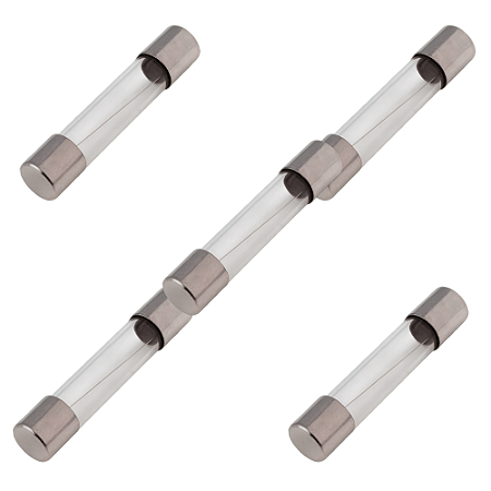 KIT 5 FUSIVEL VIDRO 6X30 GRANDE 1A