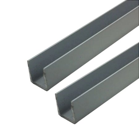02 BARRA 1,5MT BAGUETE 1/2X1/2  1,20MM CHAPA 18 AÇO METALON