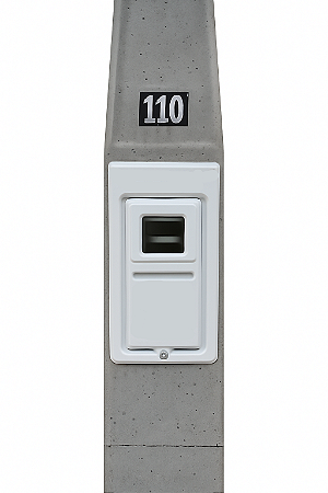POSTE PADRÃO RURAL COMPLETO COM ART ELEKTRO