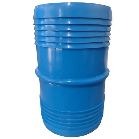 Uniao Interna Mangueira 4 Polegadas Cipla - Kit C/ 2 Azul