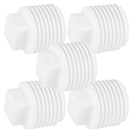 KIT 5 PLUG ROSCA  1/2" PLASTUBOS 96133 TAMPAO