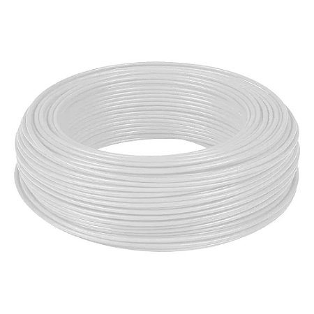 ROLO CABO FLEXIVEL 4 MM BRANCO MEGATRON