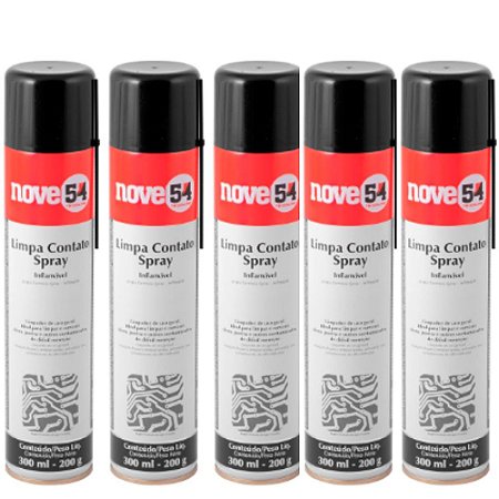 KIT 05 LIMPA CONTATO SPRAY INFL.300ML/200G 954 VONDER