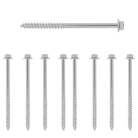 KIT 10 PARAFUSO TELHA  1/4 X150MM