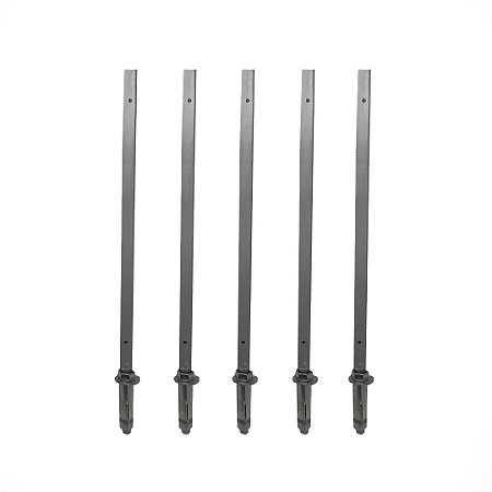 KIT 05 SUPORTE PARABOLT HASTE CONCERTINA 30CM P/15 METROS