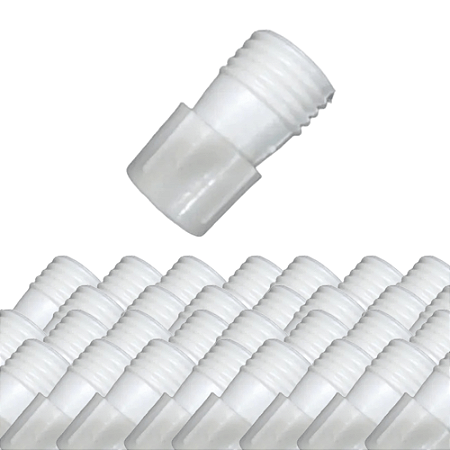 KIT 25 CAPA EMENDA PARA MANGUEIRA DE LED  REDONDA 4 PINOS